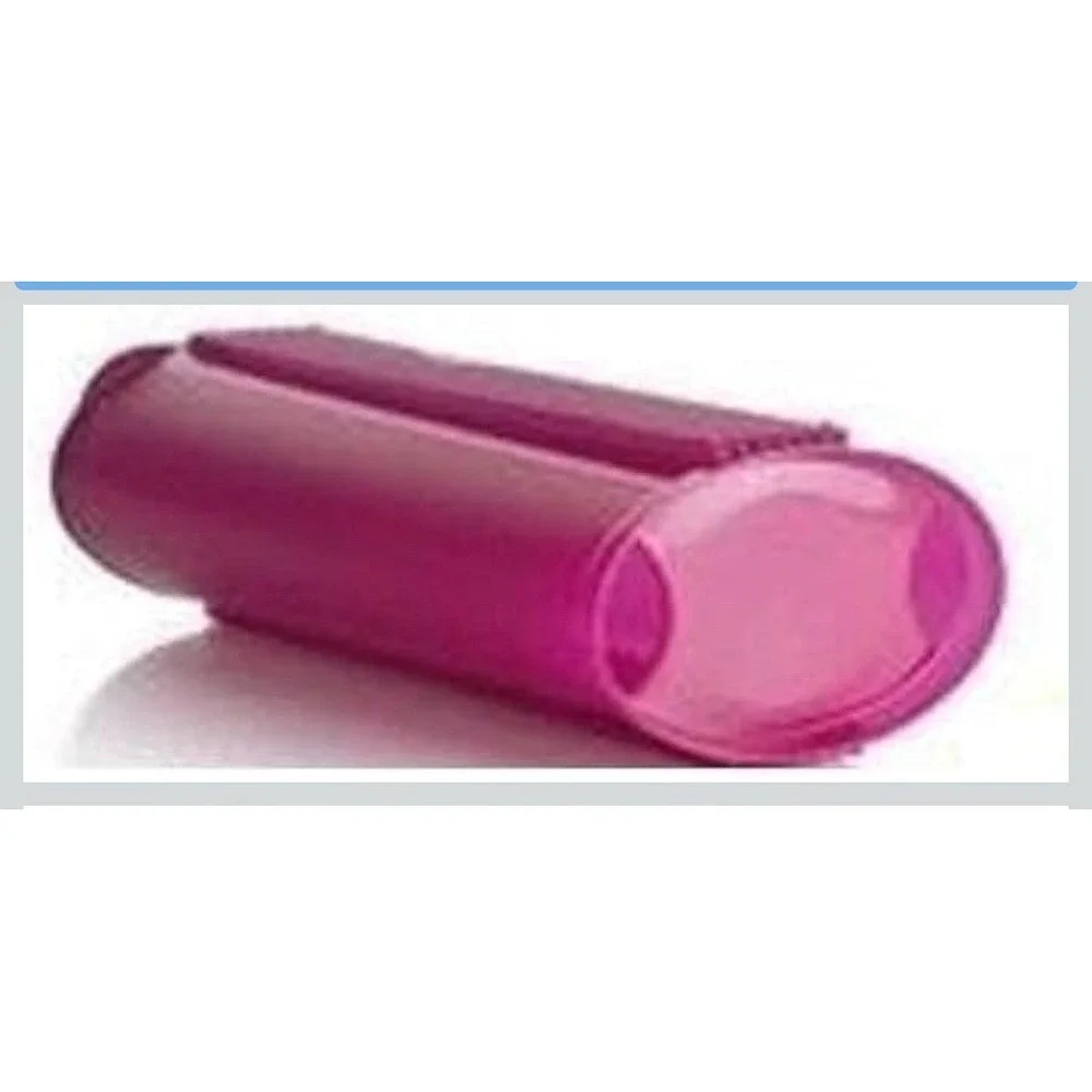 Tupperware Pasta Mate Large Spaghetti Keeper With Measured Divider New Deep Pink